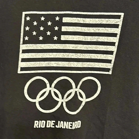 Nike Other - NIKE The Nike Tee Rio De Janeiro Black Tshirt olympics lg round neck Unisex